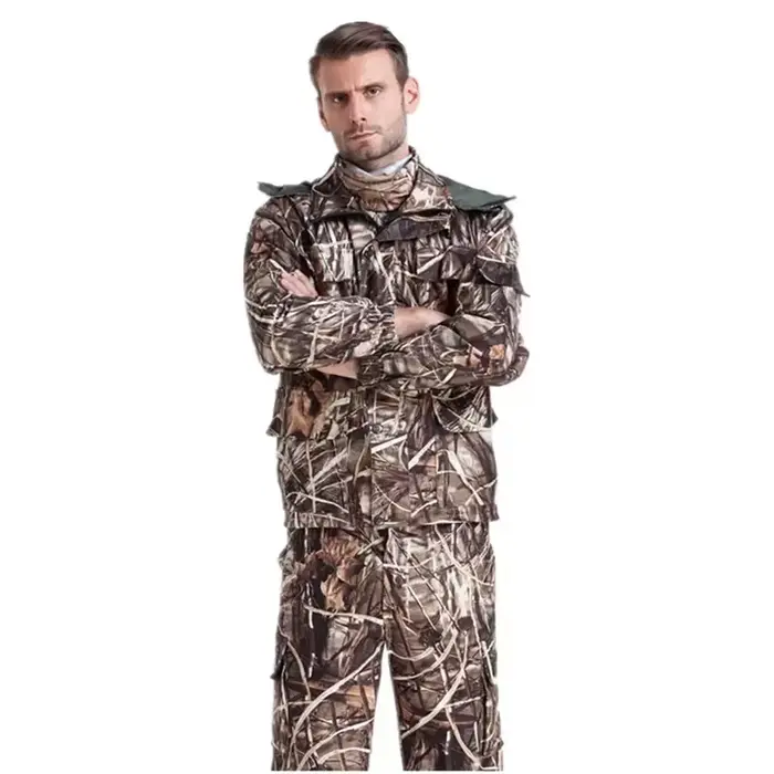 Tenue camouflage roseaux bionique automne hiver Ghillie pêche canards chasse vêtement étanche