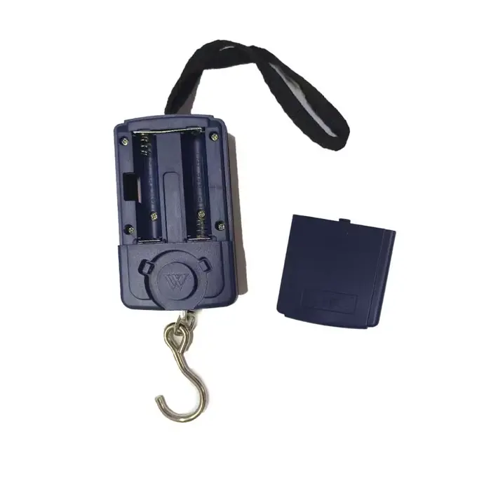 Balance digitale 40kg/10g mini pour pêche et cuisine - Pèse-bagages voyage avec crochet électronique