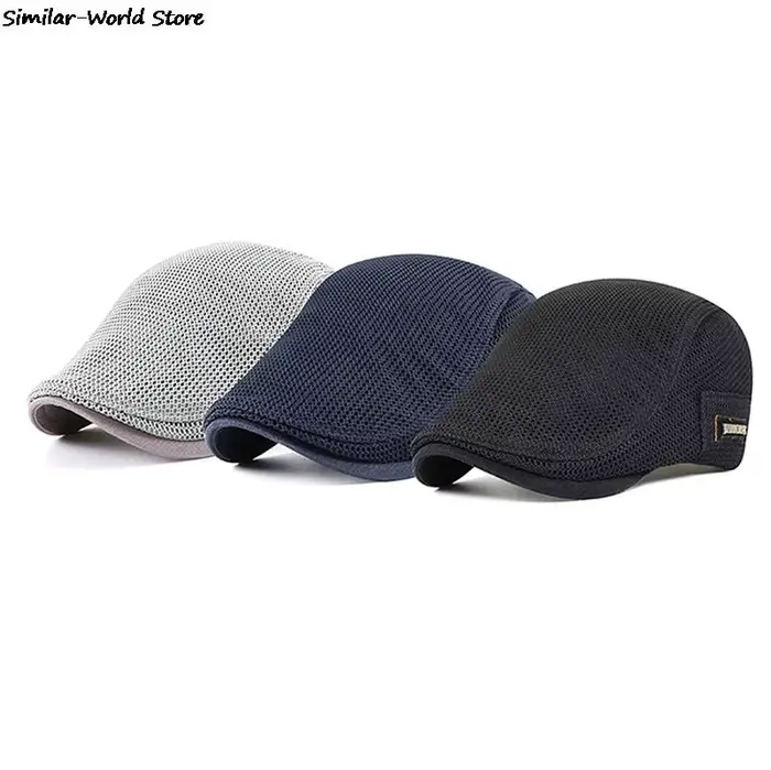Casquette baseball mesh respirante été homme - Chapeau pêcheur dad hat ventilation optimale
