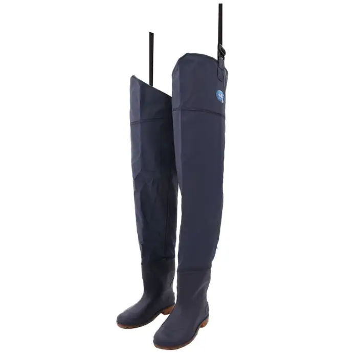 Waders de pêche imperméables pour homme, taille US 8, bottes cuissardes haut de gamme