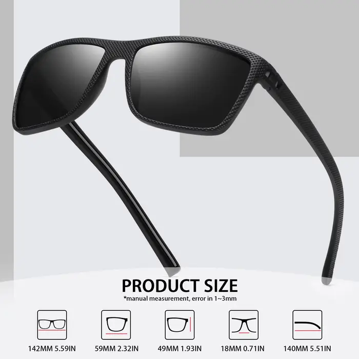 Pack 3-4 lunettes polarisées colorées designer pour pêche conduite sports outdoor - Homme Femme UV400