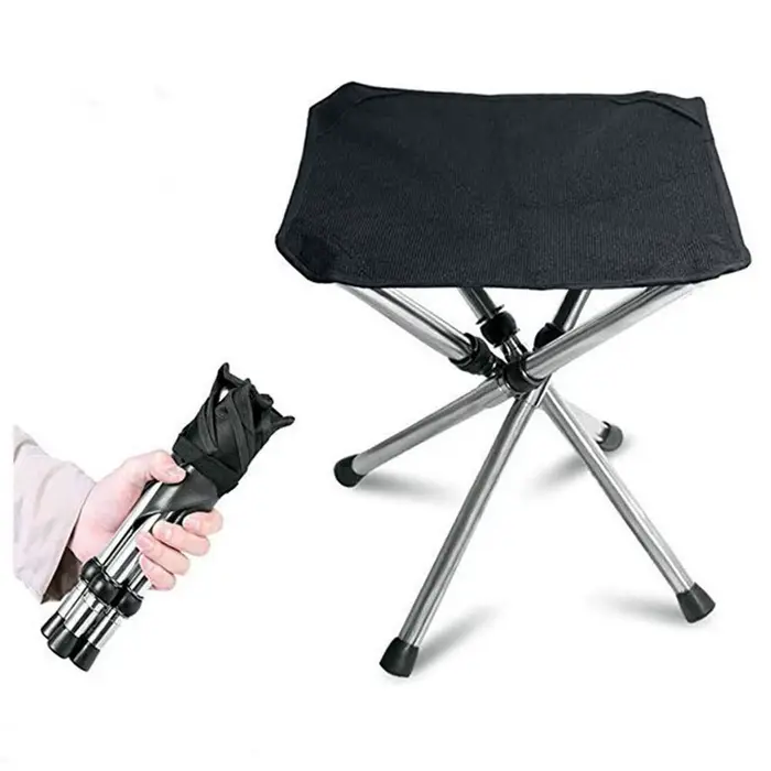 Chaise pliante compacte pour camping festivals pêche prévention catastrophes activités extérieures