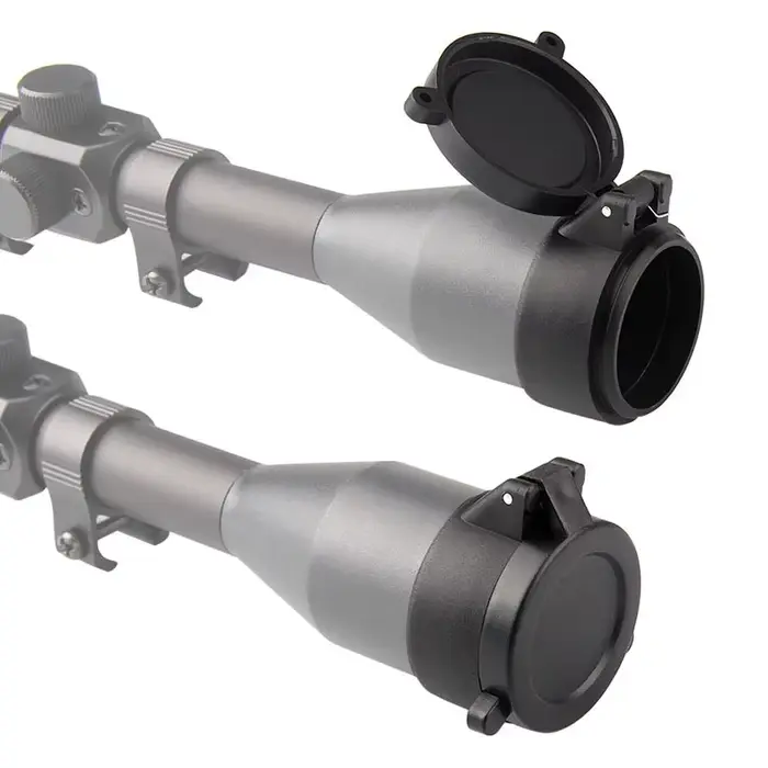 Protection lentille viseur pêche à ressort ouverture rapide 25-69mm anti-poussière
