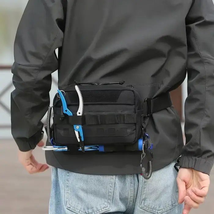 Sac ceinture camouflage pêche leurres utilitaire pour hommes randonnée chasse montagne
