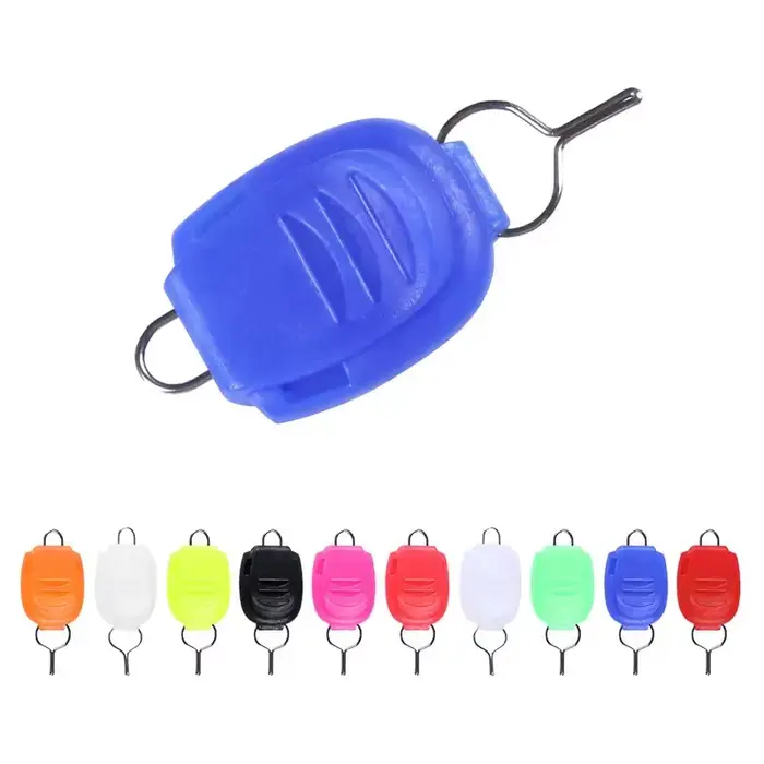 5 clips de maintien pour ligne de pêche - Attaches pour moulinet casting et pêche à la traîne