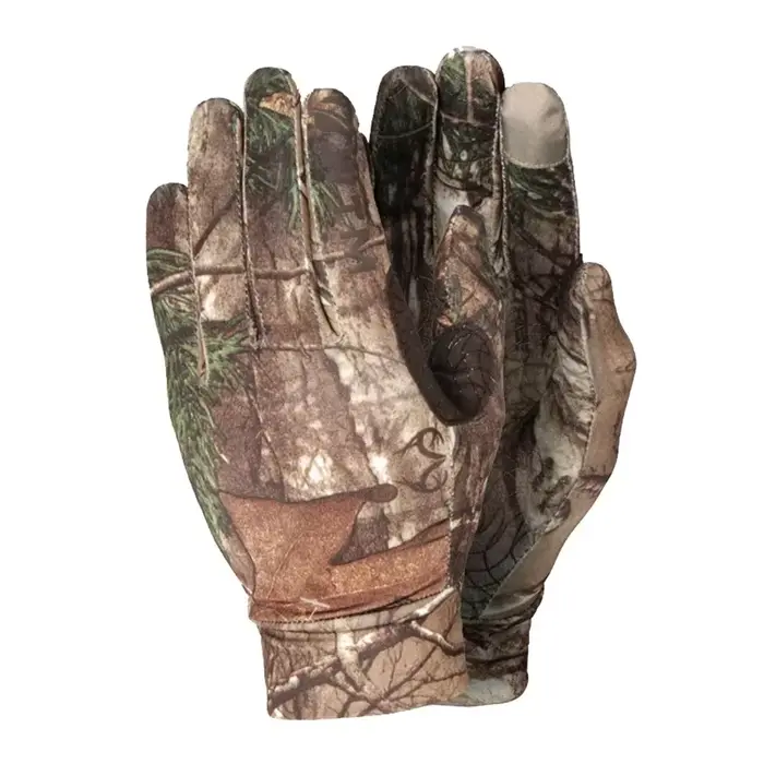 Gants de pêche bioniques doigts complets écran tactile chasse pêche camouflage sports outdoor
