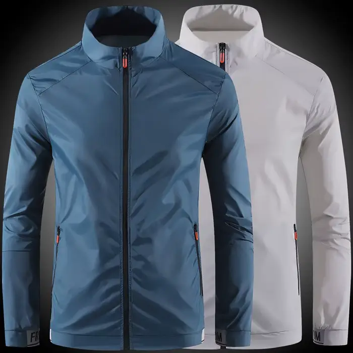 Veste protection solaire été pêche homme - Tissu glacé respirant anti-UV vêtement frais