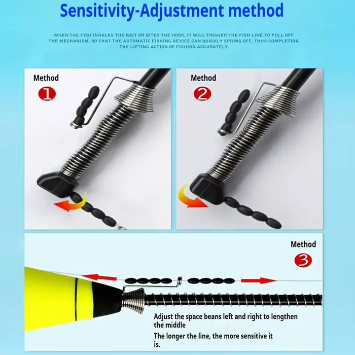 Flotteur automatique portable 1-3 pièces pour pêche en mer - Accessoire pêche rapide et pratique
