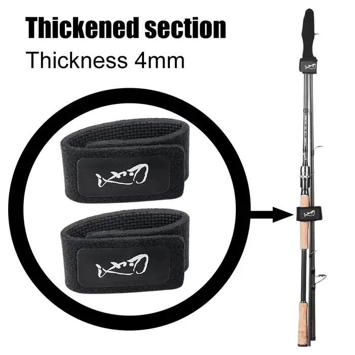 Protection de canne à pêche avec bouchon élastique et dragonne spéciale pour moulinet en forme de goutte d'eau