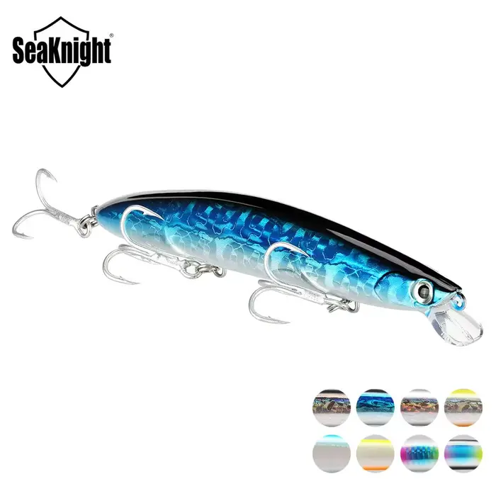 Leurre minnow SeaKnight SK008 125mm 20g pour pêche du carnassier - appât dur coulant long casting