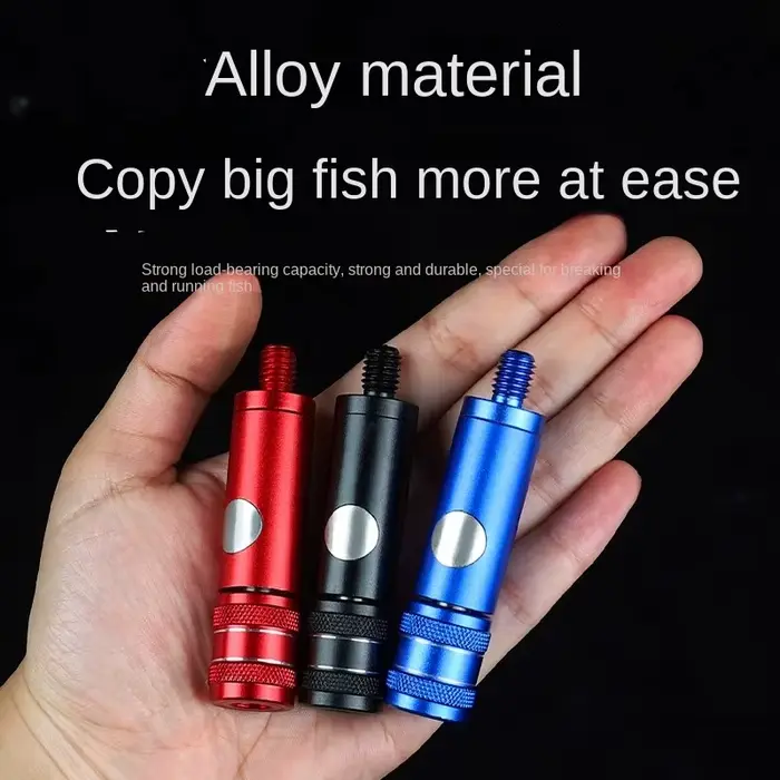 Connecteur rapide 8mm universel pour canne à pêche, raccord portable accessoire montage pêche LINNHUE