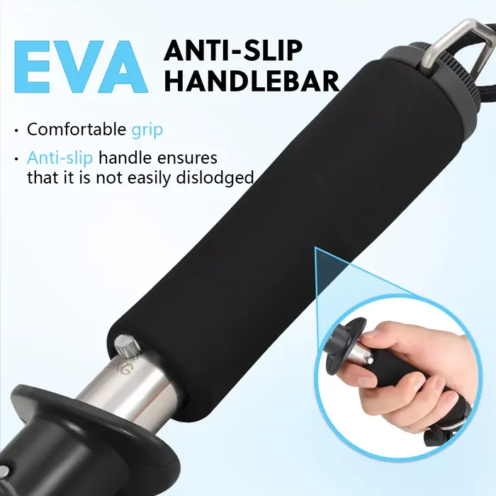 Gripper pêche Sougayilang tout-en-un inox avec balance et mètre ruban - Poignée antidérapante