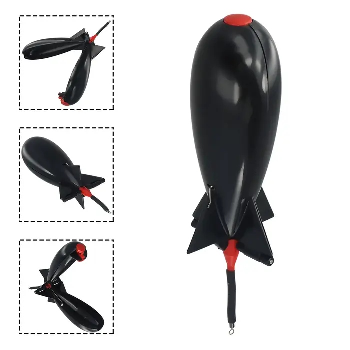 Roquette feeder pour carp fishing - Distributeur appâts spod bomb flottant