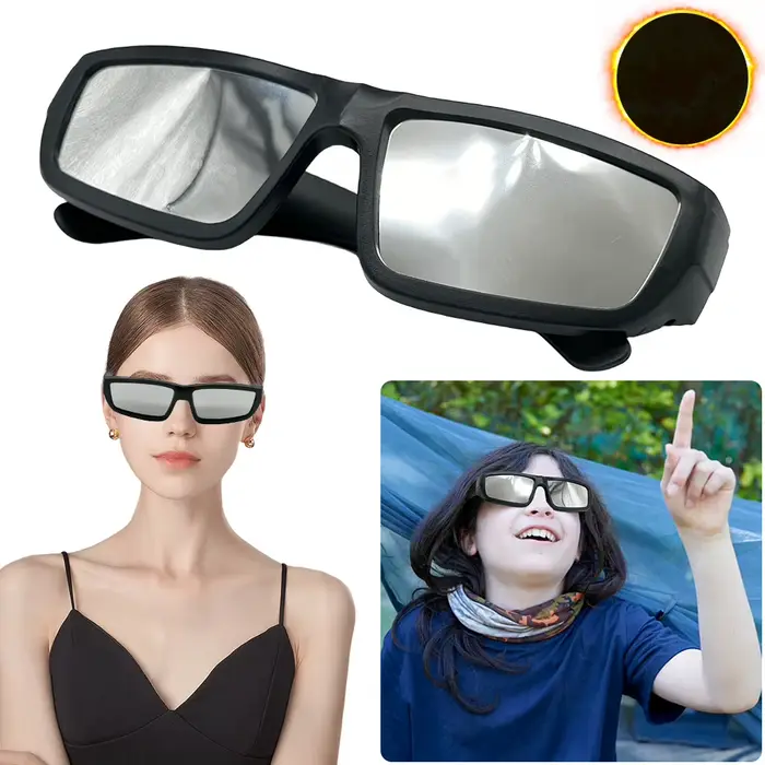 Lunettes éclipse solaire pêche ISO certifiées protection yeux vision directe soleil pack 1-5