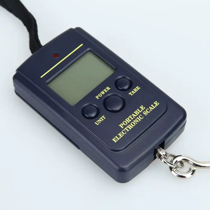 Balance électronique 40kg sans rétroéclairage avec sacs à bulles - Pêche, bagages et cuisine numérique portable