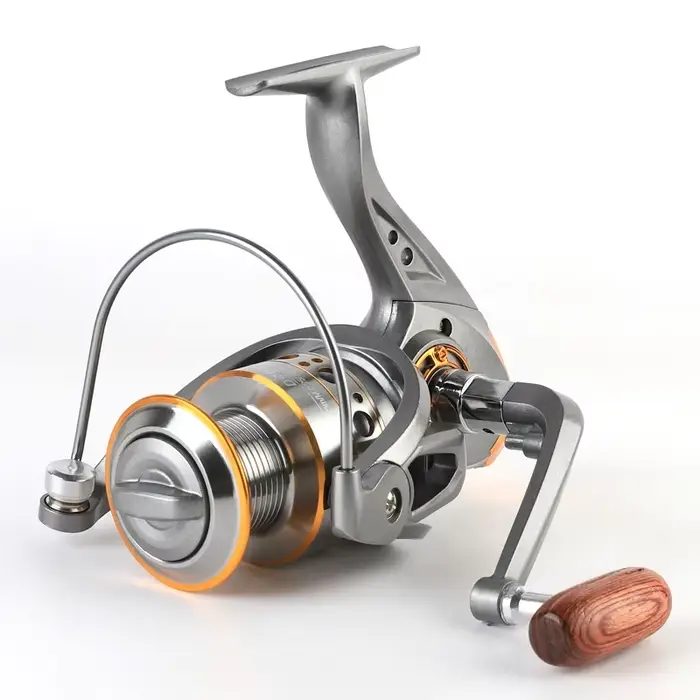 Moulinet de pêche GLS DC 1000-7000 en métal robuste pour la pêche en mer, océan, lac et rivière occasions spéciales