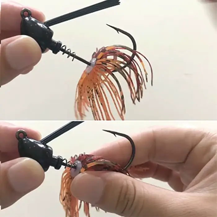 3 à 10 pcs Skirts Silicone 88 Strands 64mm - Jupes élastiques parapluie pour buzzbaits spinnerbaits