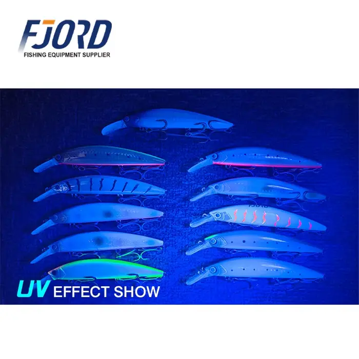 Leurres minnow coulants FJORD 37g 29g 17g pour lancer longue distance - Jerkbaits mer eau douce pêche gros carnassiers