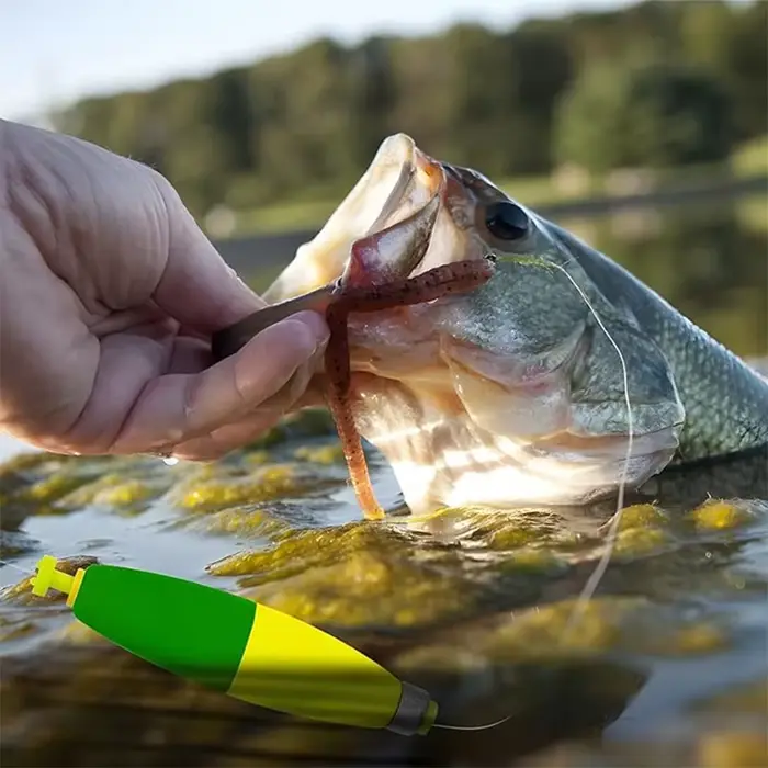 12 flotteurs lestés EVA snap-on pour pêche crappie, panfish et poisson-chat tailles 1.5-3 pouces