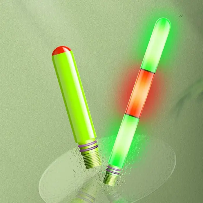 Haut de flotteur électronique LED intelligent capteur couleur changeante pour pêche de nuit et faible luminosité