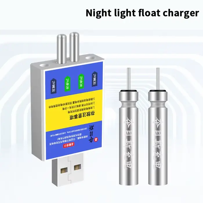 Chargeur USB batterie rechargeable CR425 pour alarmes pêche accessoire flotteur combinaison