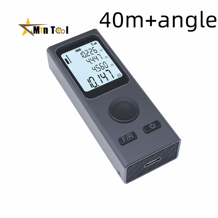 Distanciomètre laser 25M à 60M rechargeable USB - Outil multifonction pour pêche et bricolage