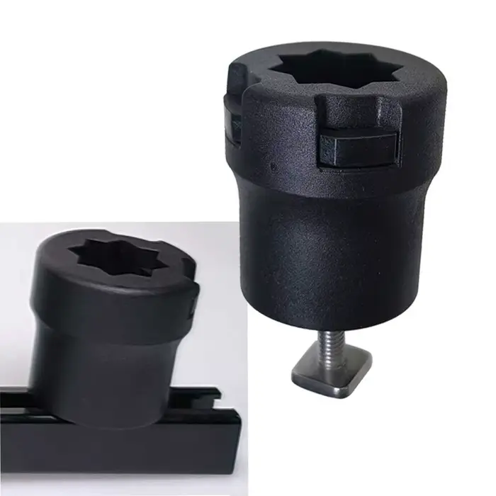 Adaptateur rail coulissant pour kayak - support GPS sondeur pêche montage base étoile marine canoë