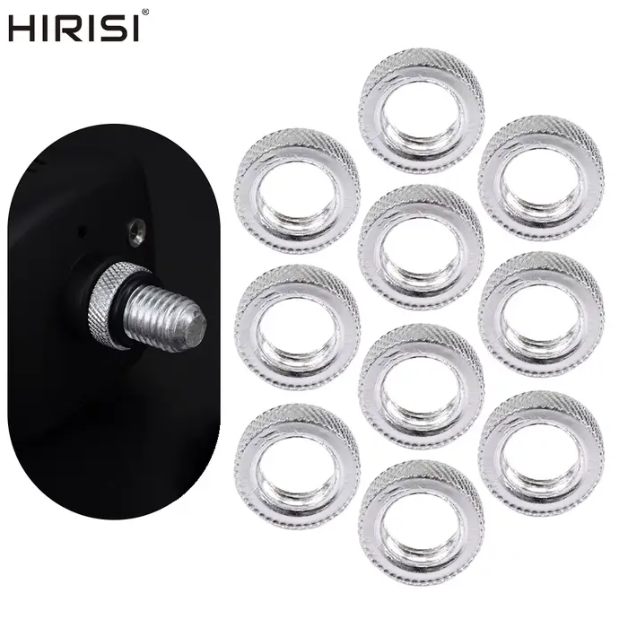 Écrous visserie 10 pièces filetage standard - fixation alarmes carpe, rod pods, buzz bars