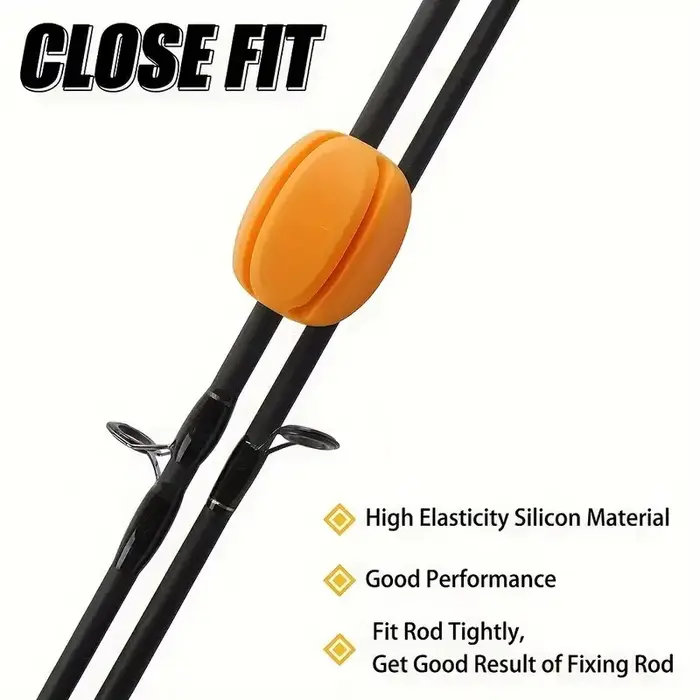 Rod Ball Retaining Clip Rod Holder Protector Storage Device Fishing Equipment  F