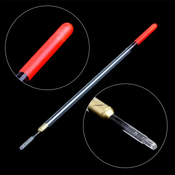 20 Flotteurs Waggler Transparents avec Tube et Plomb pour la Pêche de la Carpe et du Gardon
