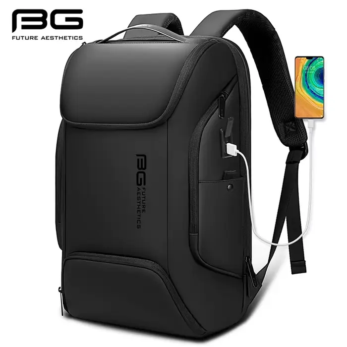Sac à dos professionnel waterproof avec chargeur USB pour pêcheurs contenant ordinateur 15.6 pouces et matériel de pêche occasions spéciales