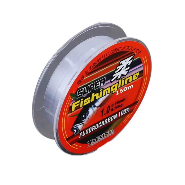 Ligne fluorocarbone japonaise 150m transparente 100% nylon - Qualité professionnelle super résistante