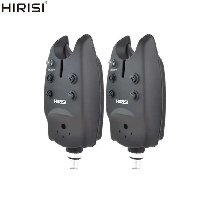 Alarme de touche carpe Hirisi avec LED - Indicateur lumineux pour équipement de pêche