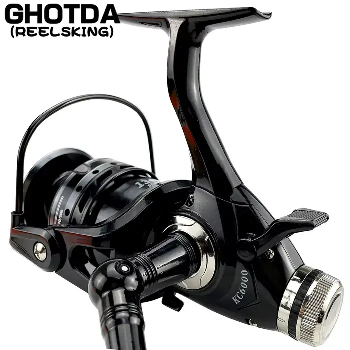 Moulinet de pêche spinning sans gapless métal eau douce et mer grande drague 8KG main gauche droite