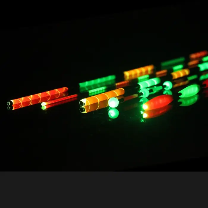Flotteur électronique lumineux ultra sensible pour pêche de nuit, float LED intelligent nano bright