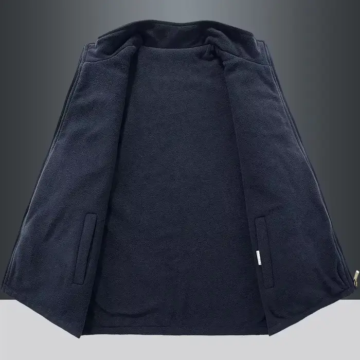 Gilet chauffant homme luxe pour pêche hiver - Veste chauffante extérieure grande taille confortable