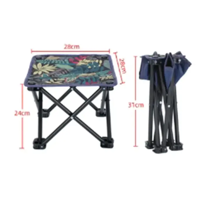 Tabouret de pêche portable pliable - Chaise de plage camping léger pour pêcheur nomade