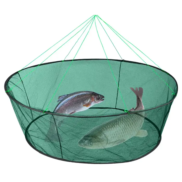 Piège pliable portable pour poissons appâts crabes crevettes - Filet cage pliant accessoire pêche gadgets