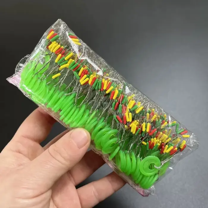 Stop float caoutchouc pour flotteurs pêche - 600 pièces 100 groupes oval beans espaceurs ligne accessoires