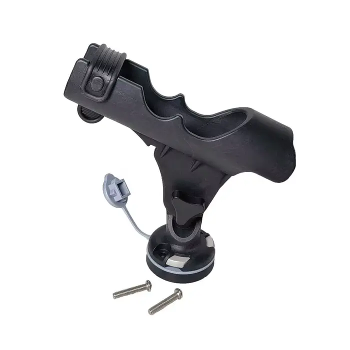 Support de canne à pêche universel pour kayak - Porte-canne ajustable 360° fixation Powerlock