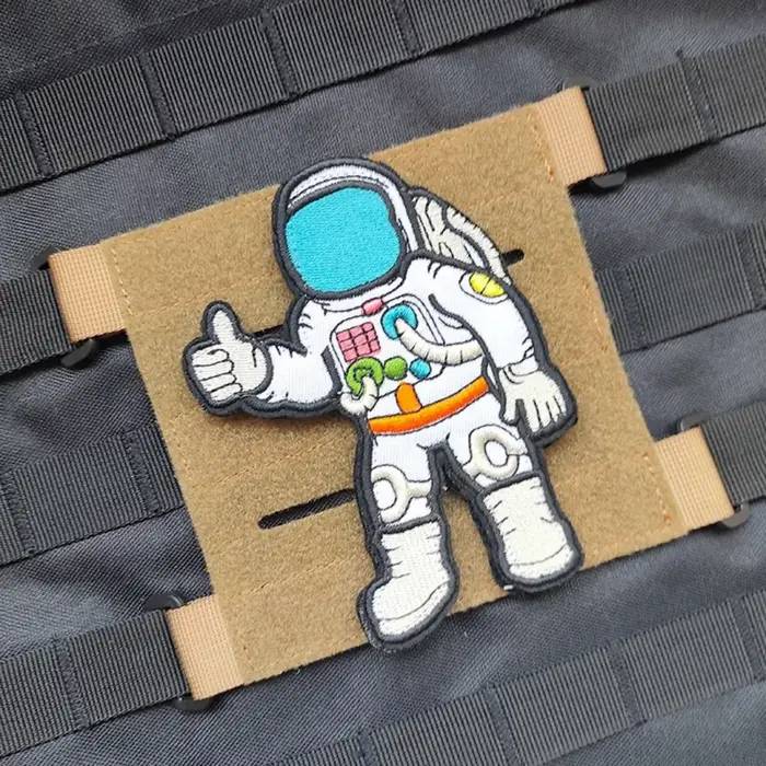 Panneau d'attache Molle pour patchs velcro - Adaptateur pour sac et gilet de pêche personnalisable