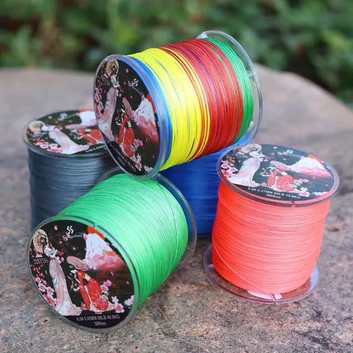 Ligne de pêche Sougayilang X8 Multifilament PE Japonais 22-88LB pour Brochet Sandre Carpe
