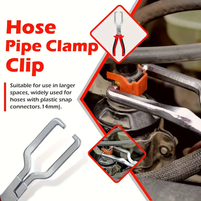 Pince collier de serrage professionnelle pour pêche : kit déconnexion ligne carburant réparation auto