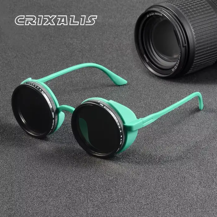 Lunettes de Soleil Pêche CRIXALIS Teintes Réglables 1-9 Manuel Filtre UV400 Polarisées Rétro