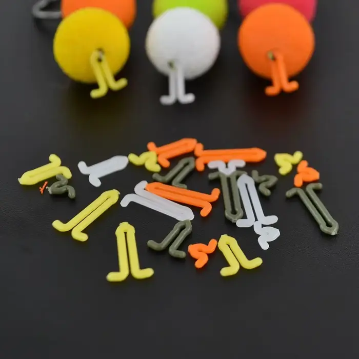 5 pièces montage hair rig carpe Hirisi stops boilie perçage V stopper accessoires pêche AH163