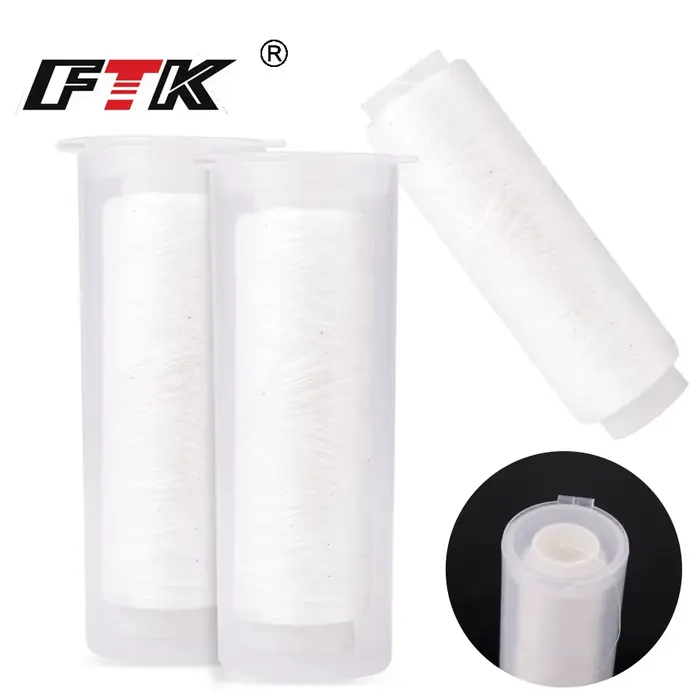 Fil de pêche invisible FTK 250m pour appâts mous – Ligne solide de fixation pour pêche en mer