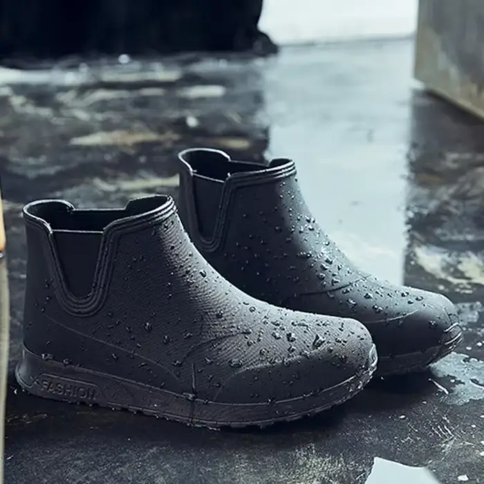 Bottes de pêche mode 2025 imperméables cheville plateforme pour couple été