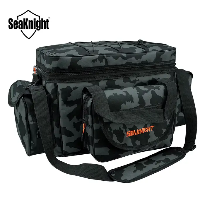 Sac de pêche SeaKnight SK003 22L étanche nylon multifonction sac à bandoulière extérieur 50x27x28cm