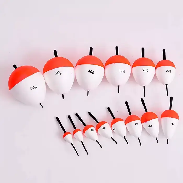 5 flotteurs pêche mer EVA poids 2g à 60g équipement pêche bouchon russe accessoire universel