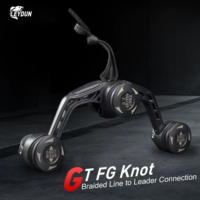 Outil nœuds pêche LEYDUN GT FG PR - Machine à nœuds leader connexion - Bobineur ligne pêche japonaise